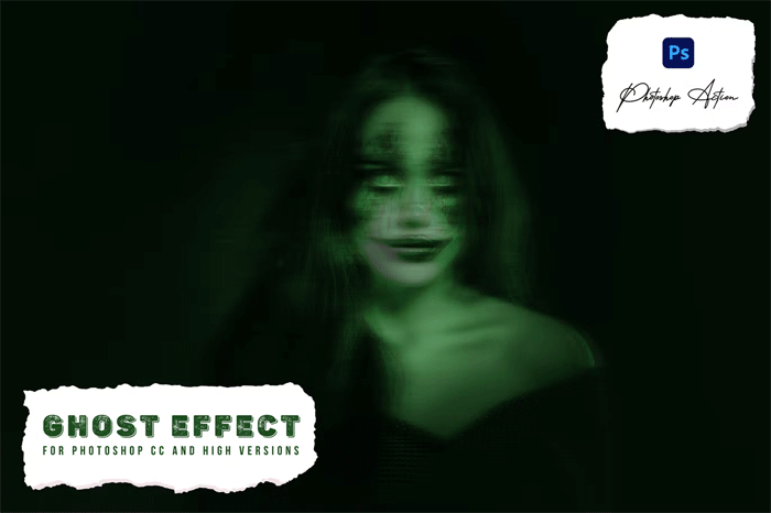 Ghost Photo Effect Action Ghost Photo Effect Action
