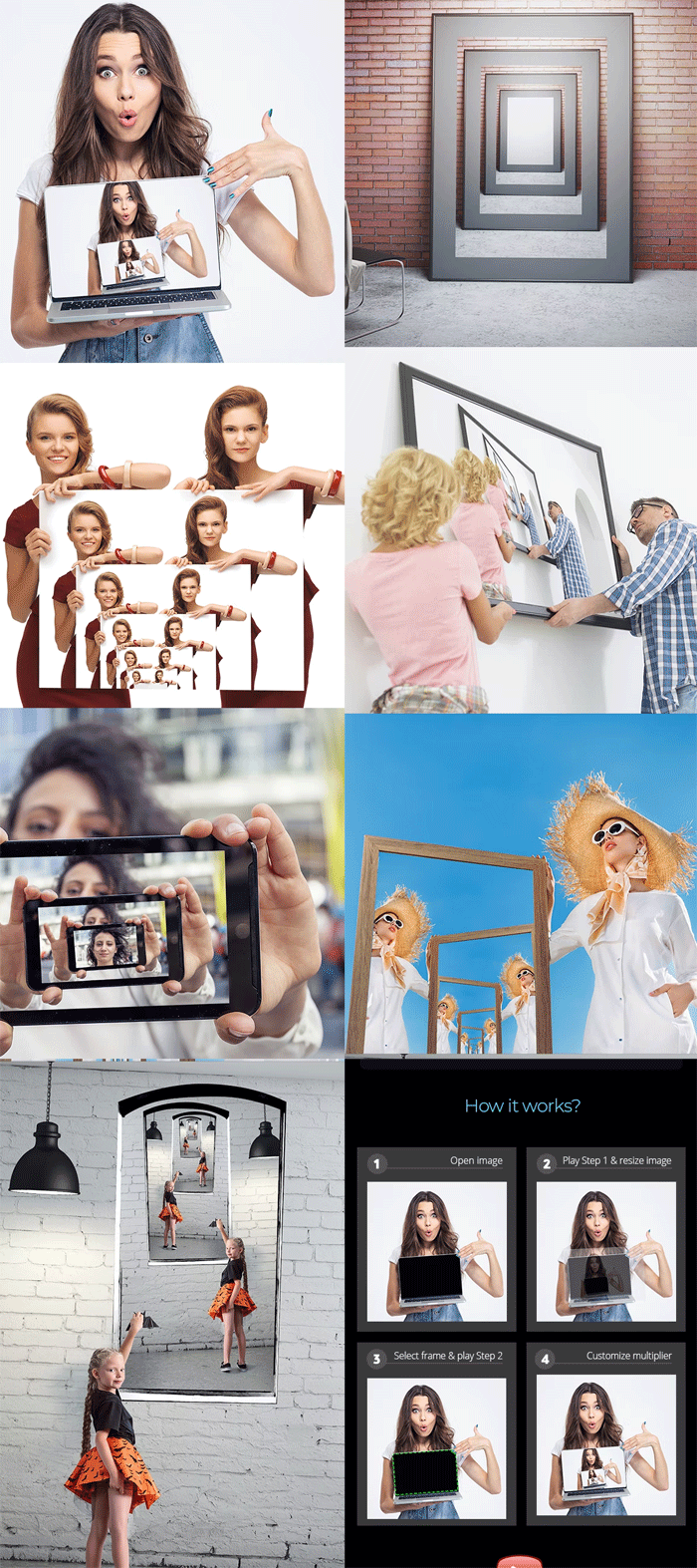 Graphicriver - Droste Effect Pro Photoshop Action Droste Effect Pro Photoshop Action