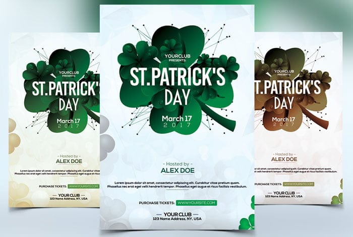 ST Patric Day Flyer PSD Template ST Patric Day Flyer Template