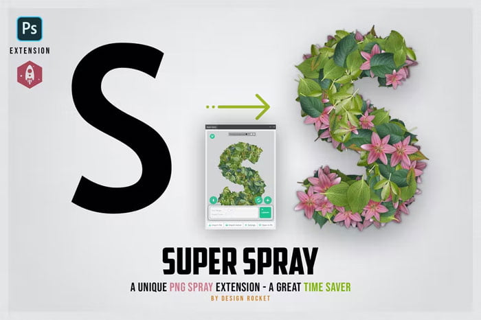 Super Spray PNG Extension