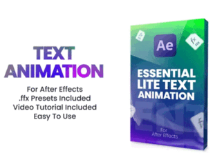 Text Animation Presets For AE Projects