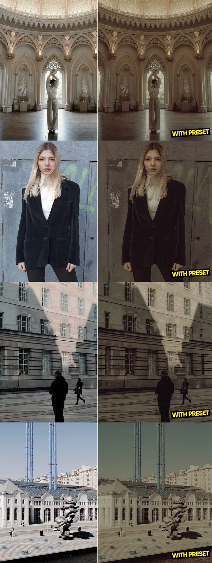 ARTA Dark Umber Presets For Lightroom ARTA Dark Umber Presets
