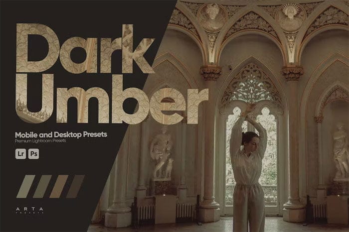 ARTA Dark Umber Presets For Lightroom ARTA Dark Umber Presets