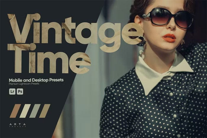 ARTA - Vintage Time Presets for Lightroom ARTA - Vintage Time Presets