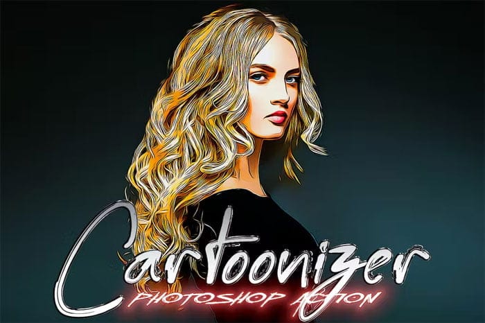 Cartoonizer Photoshop Action Free Download Cartoonizer Photoshop Action
