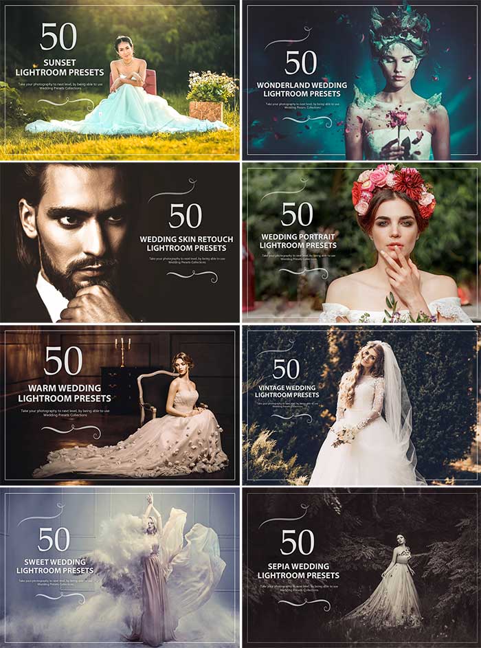 Creative Market - 1000+ Wedding Lightroom Presets 1000+ Wedding Lightroom Presets