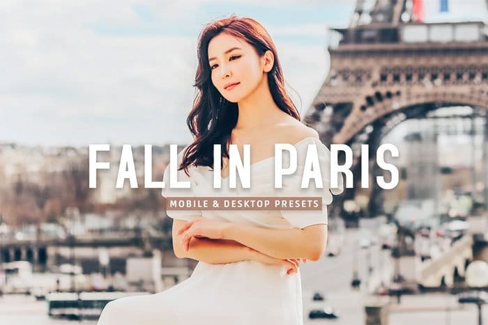 CreativeMarket - Fall In Paris Pro Lightroom Presets Fall In Paris Pro Presets