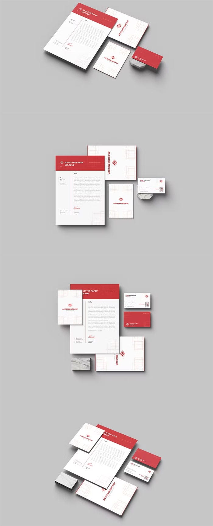 Variant Stationery Mockup Free Download Variant Stationery Mockup