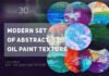 Abstract Oil Paint Textures