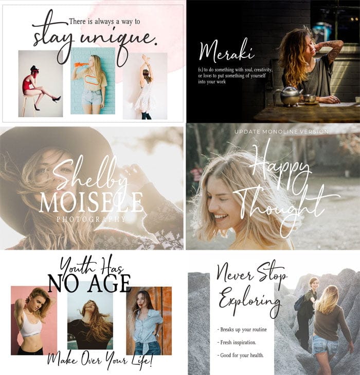 CreativeMarket - Sophistica 10 Fonts & Ext Sophistica 10 Fonts & Ext
