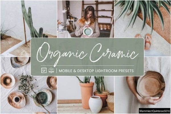 Organic Ceramic Green Presets Organic Ceramic Green Presets