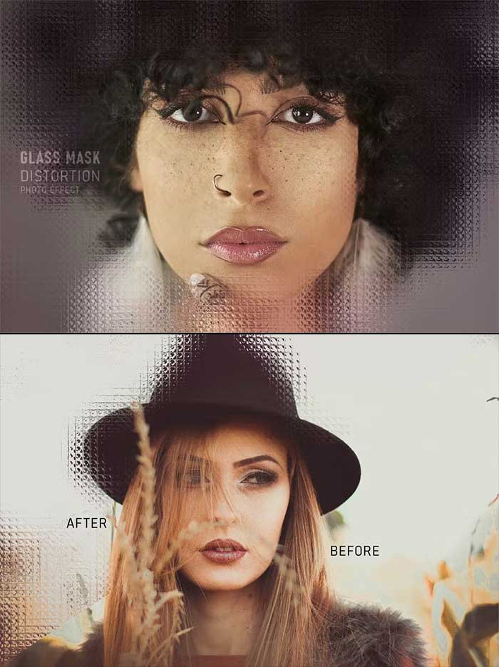 Distortion Glass Photo Effect Free Download Distortion Glass Photo Effect