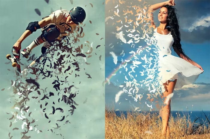 Feathers Photoshop Action Free Download Feathers Photoshop Action