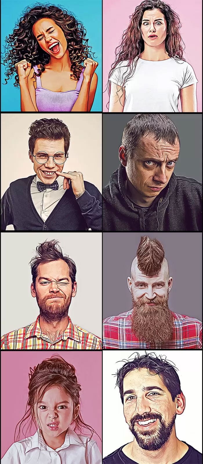 Graphicriver - Cartoonize 3 Photoshop Action Cartoonize 3 Photoshop Action