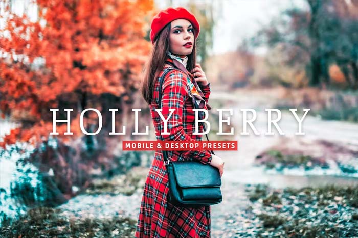 Holly Berry Mobile & Desktop Lightroom Presets