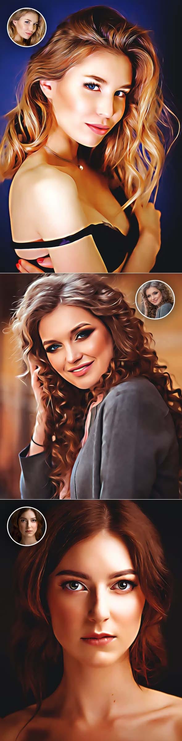 Graphicriver - Retouch Oil Paint Action Retouch Oil Paint Action