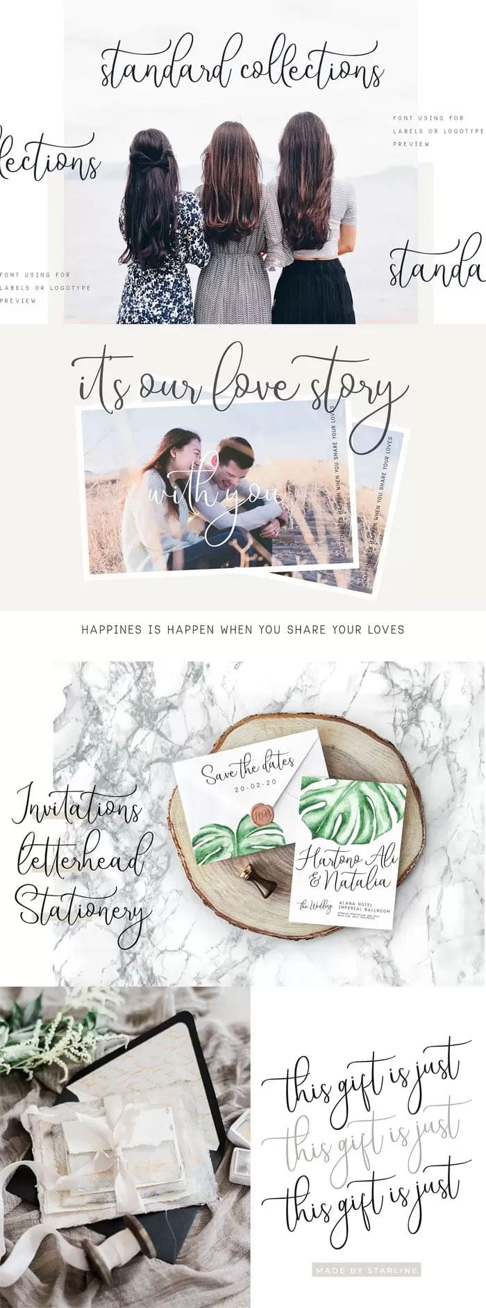 Starline Beautiful Script Fonts Free Download Starline Beautiful Script Fonts