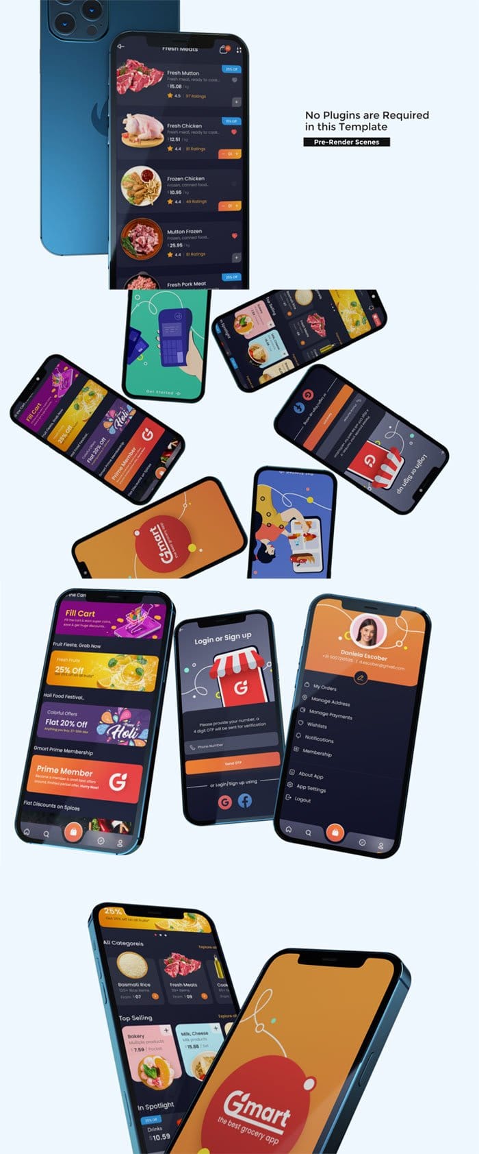 Videohive - App Presentation Phone 13 For AE App Presentation Phone 13 For AE