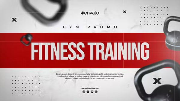 Fitness Training Gym Promo For AE