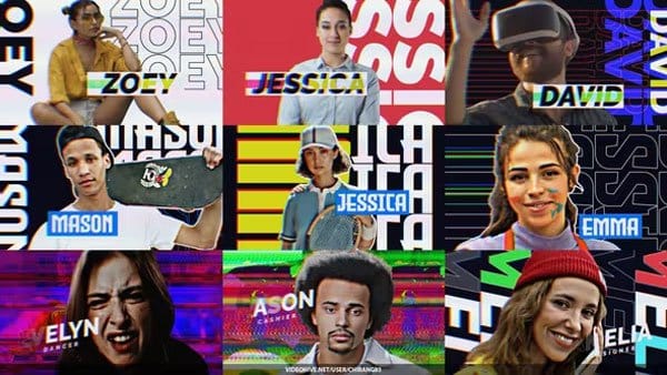 Videohive - Glitch Freeze Frame Glitch Freeze Frame