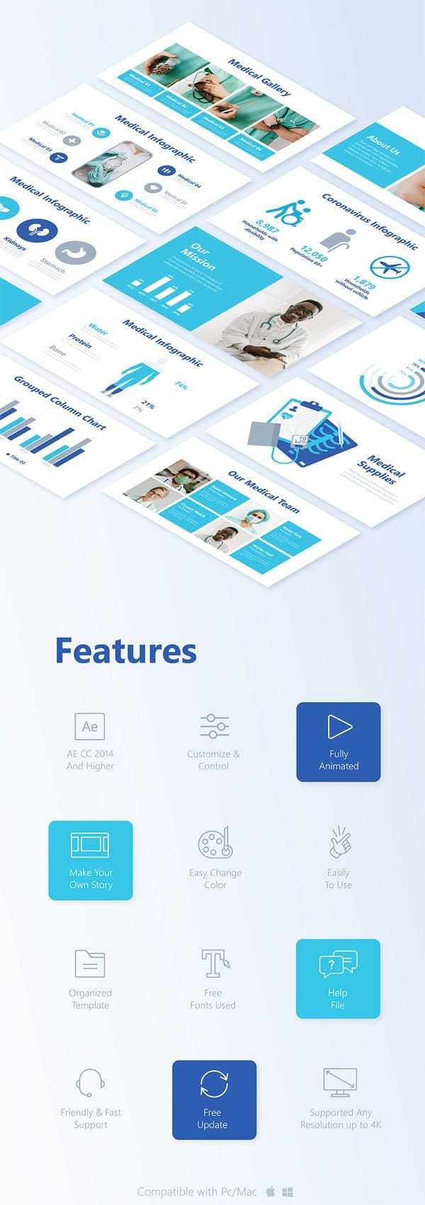 Videohive - Medical & Healthcare Pack Medical & Healthcare Pack