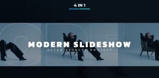 Modern Slideshow For AE Projects