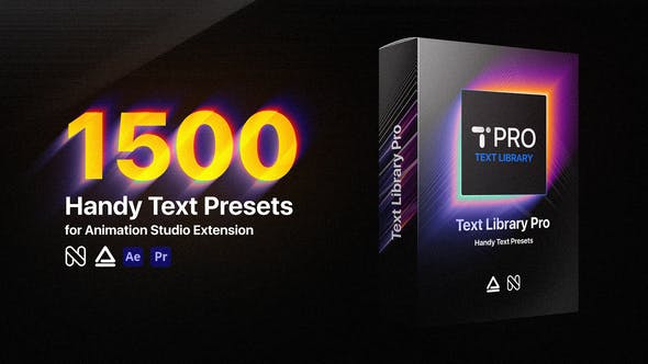 Videohive - Text Library - Handy Text Animations