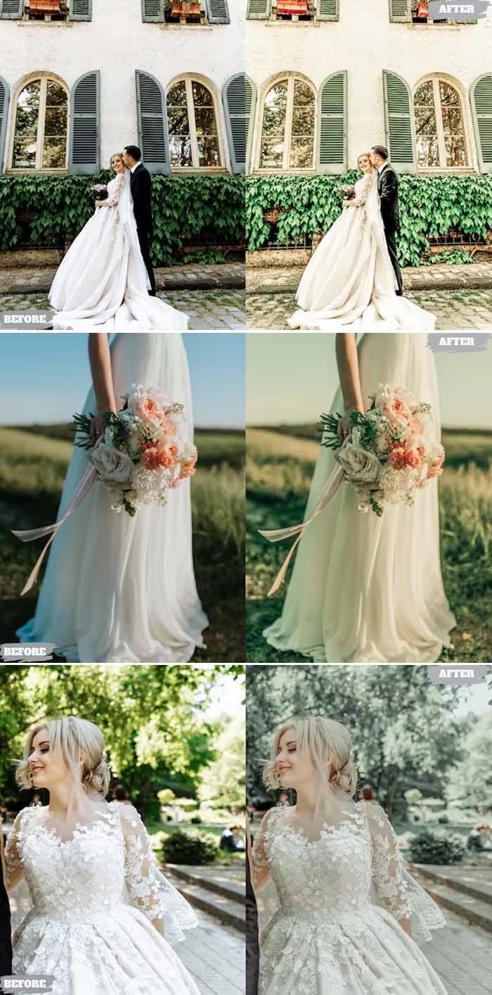 Wedding Creamy Lightroom Presets Dekstop Mobile Wedding Creamy Lightroom Presets