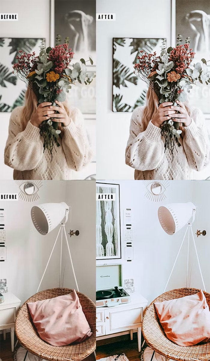 Bright Airy Action Presets