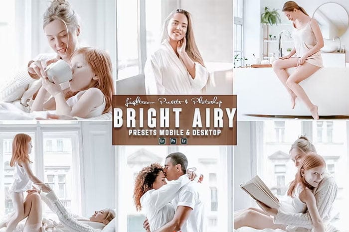Bright Airy Action Presets