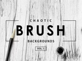 Chaotic Brush Backgrounds v1