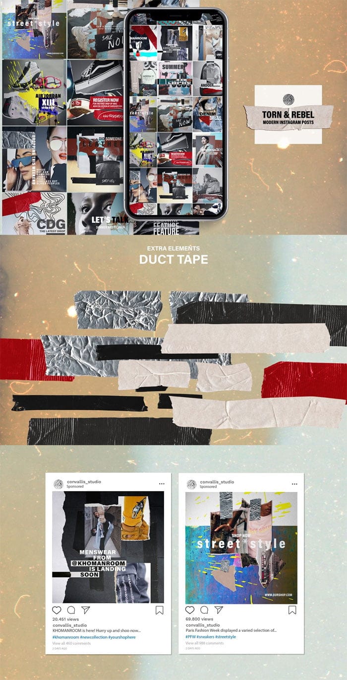 Torn & Rebel Instagram Posts Torn & Rebel Instagram Posts