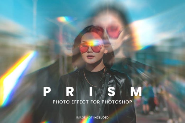 Prism Photo Effect PSD