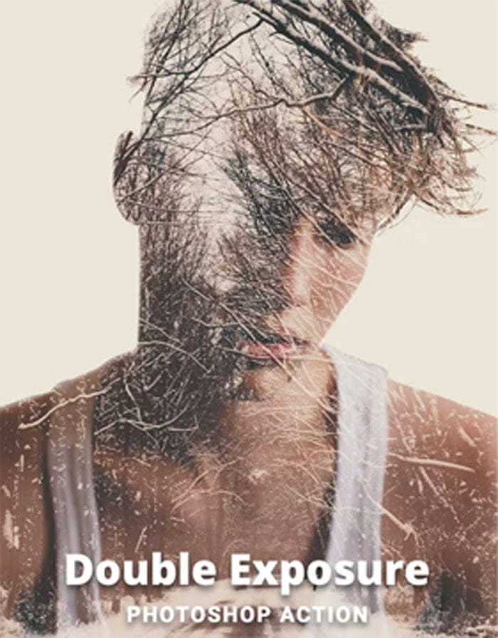 Double Exposure Photoshop Action