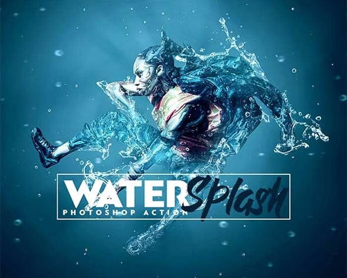 Graphicriver - Water Splash Photoshop Action Water Splash Photoshop Action