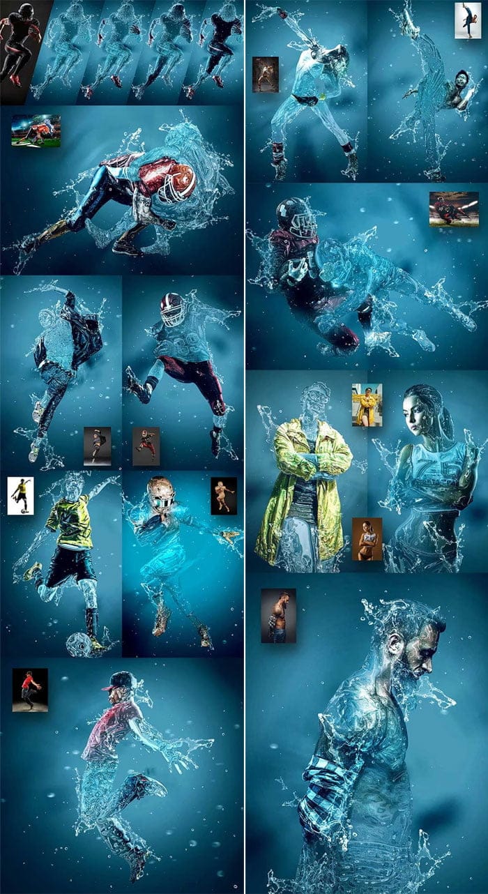 Graphicriver - Water Splash Photoshop Action Water Splash Photoshop Action