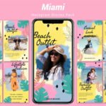 Miami - Instagram Template Pack