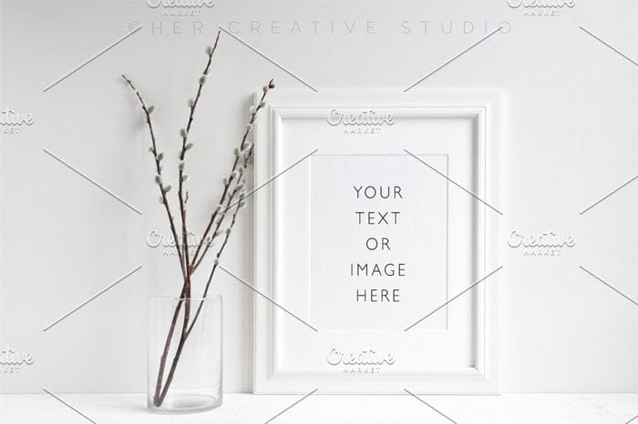 Minimalist Picture Frame Mockup