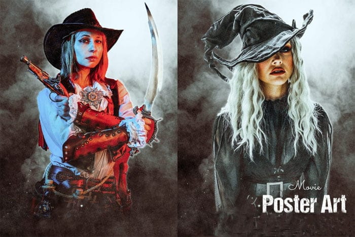Movie Poster Art Photoshop Action Movie Poster Art Action
