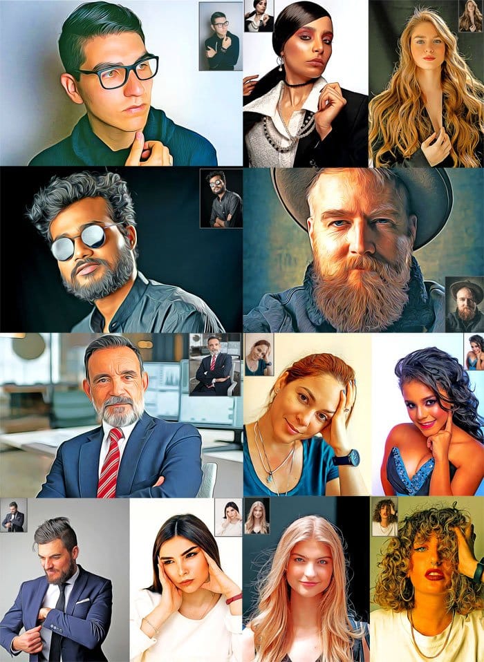 Super Vector Oil Photoshop Action Super Vector Oil Action