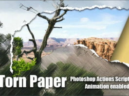 Torn Paper Animation Add-on