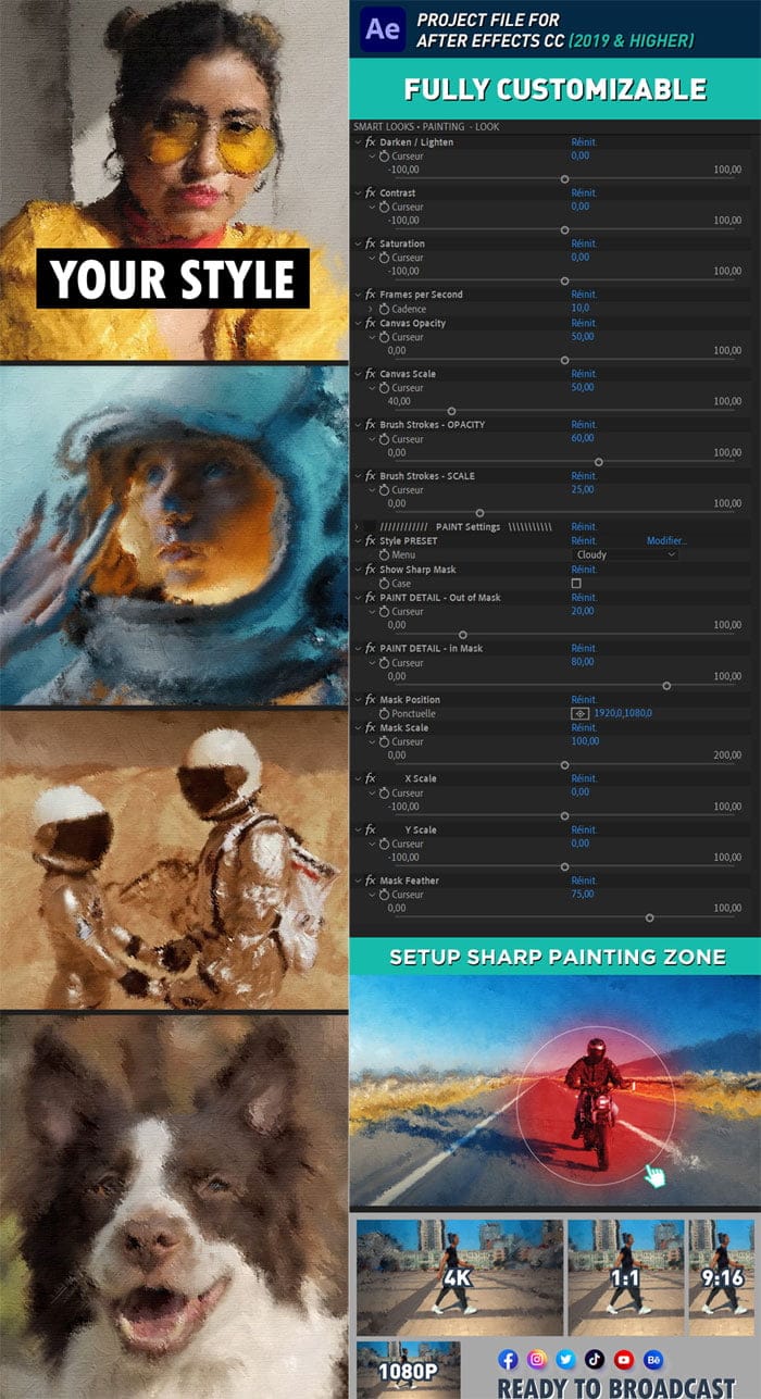 Videohive - Painting Effect for AE Projects Painting Effect for AE Projects