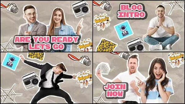 Videohive - YouTube Blog Intro YouTube Blog Intro