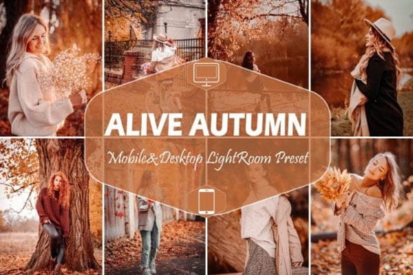 10 Alive Autumn Lightroom Presets 10 Alive Autumn Presets