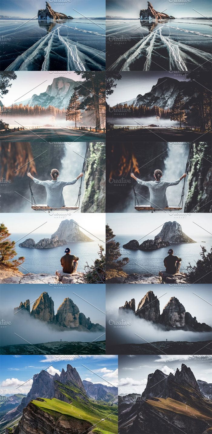 10 x Lightroom Moody Landscape 10 x Moody Landscape