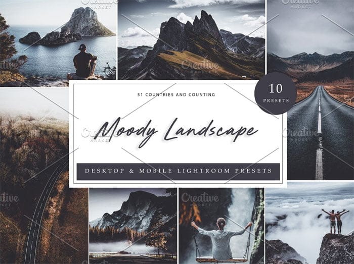 10 x Lightroom Moody Landscape 10 x Moody Landscape