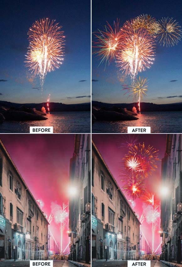 30 Firework Overlays