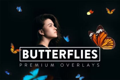 30 Butterflies Overlay