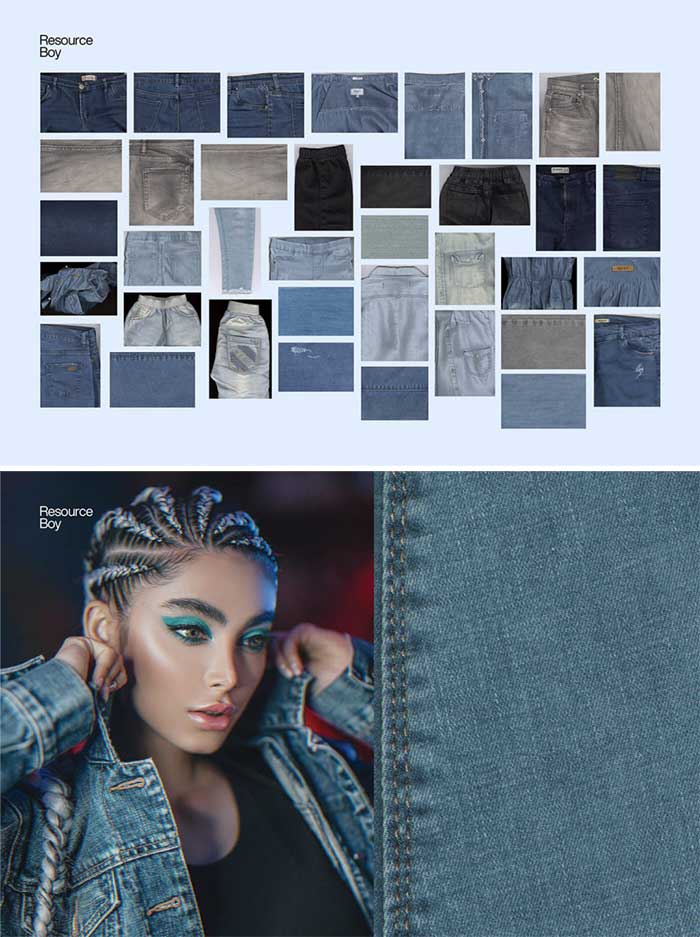 40 Denim Textures - 8K Resolution 40 Denim Textures