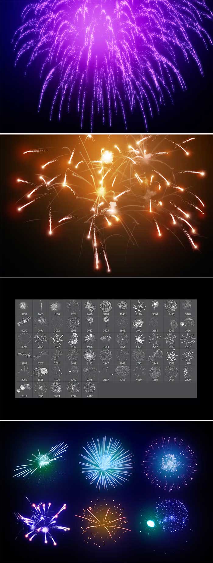 60 Firework Stamp Brushes Free Download 60 Firework Stamp Brushes
